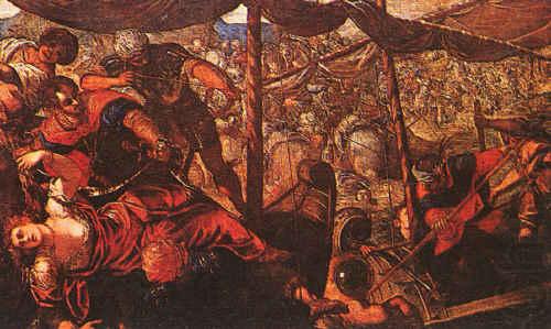 Jacopo Robusti Tintoretto Battle china oil painting image